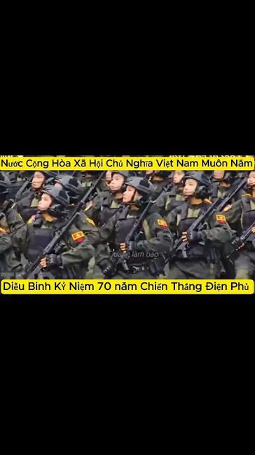 Lễ Kỷ Niệm 70 năm Chiến Thắng Điện Biên Phủ #vietnam #bodoivietnam