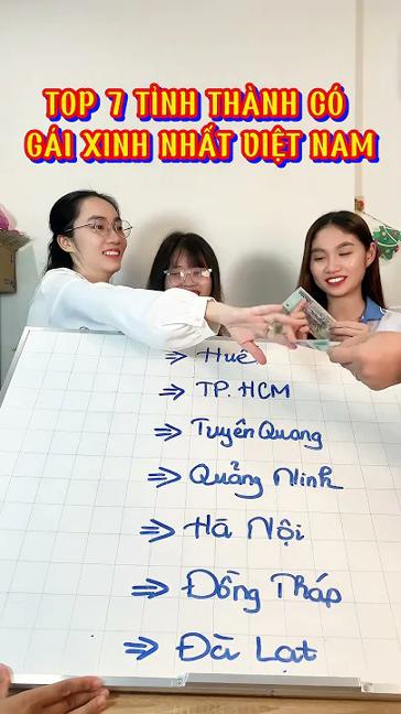 Top 7 tỉnh có bạn gái xinh nhất Việt Nam - P1 #xuhuong #funny #funnyvideos #haihuoc #giaitri #lamdep