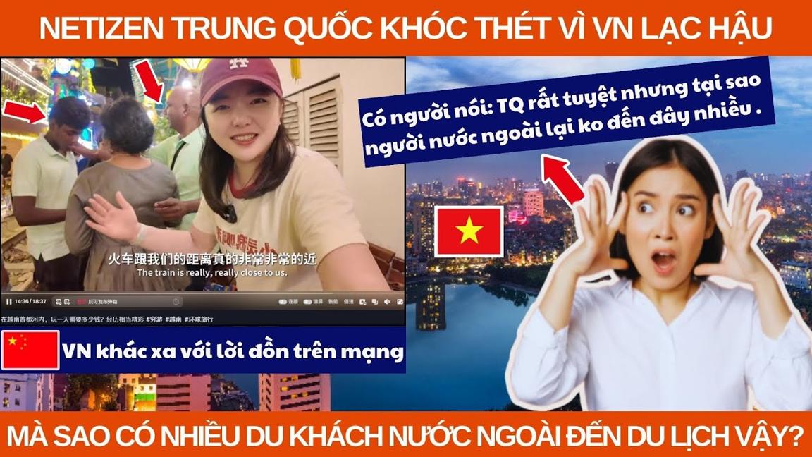 Lần đầu đến Việt Nam chơi, gái xinh Trung Quốc phát hoảng vì nhìn đâu đâu cũng toàn khách Tây.
